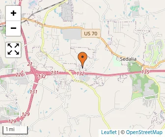 Area schools map